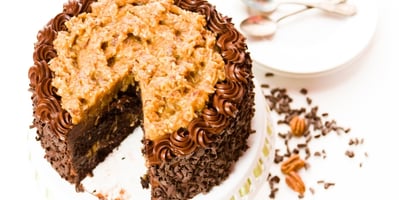 how-to-make-vegan-german-chocolate-pecan-cake