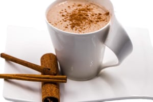 Delicious Organic Vegan Eggnog  for Digestive Health