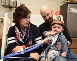 Family with Son Forest with Charge Syndrome