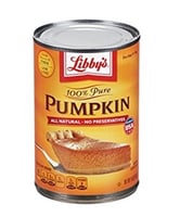 Libby's 100% pure pumpkin