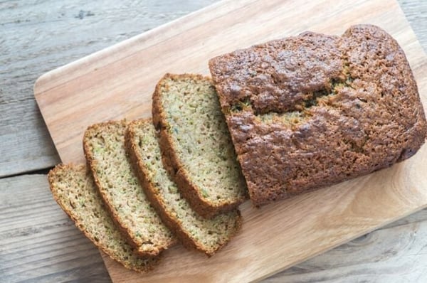 Vegan Zucchini Bread with Almond Flour